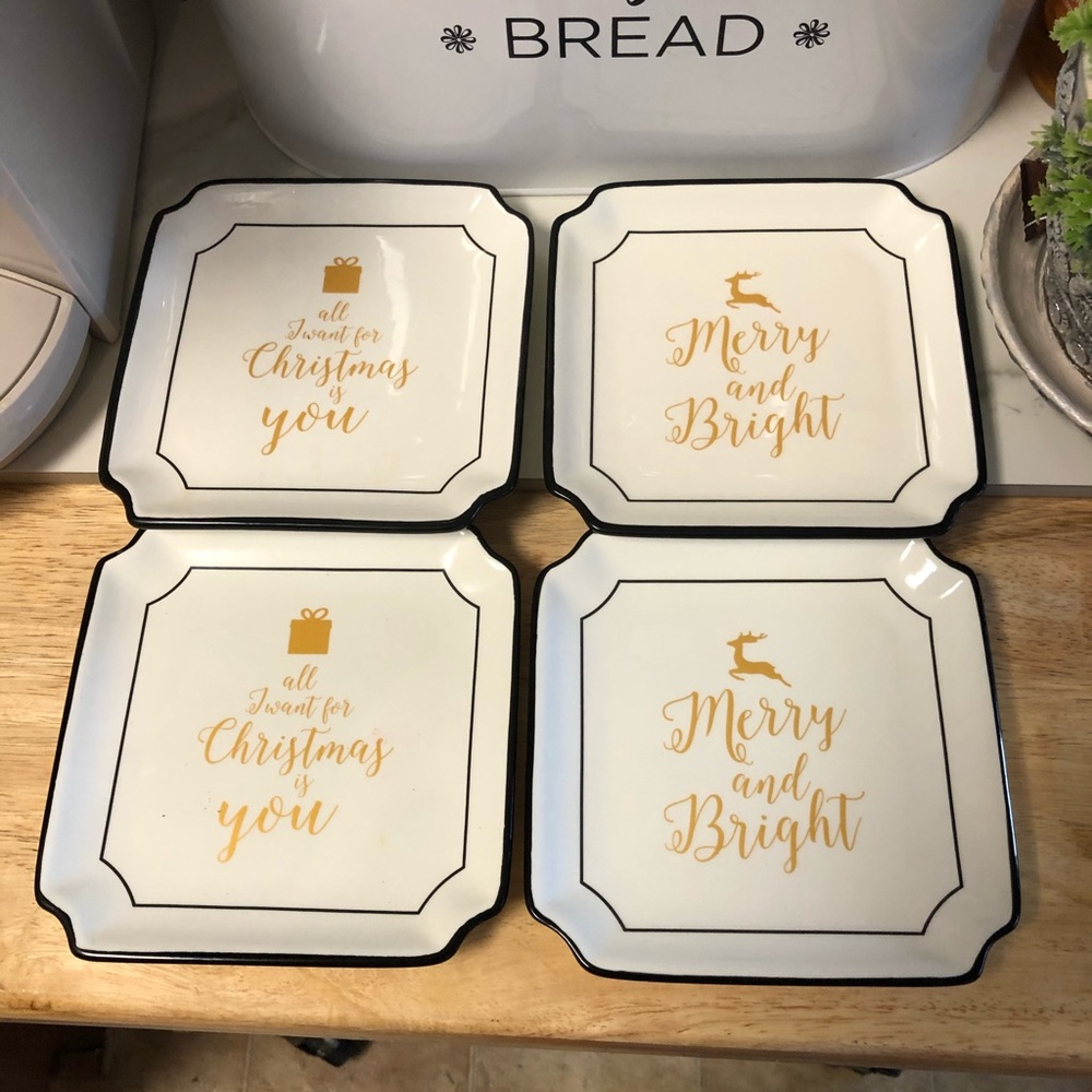 🎖🌹XMAS APPETIZER PLATES🌹